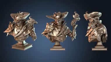 3D модель Бюст Клеймор Эрвалда Ван Холланда (STL)