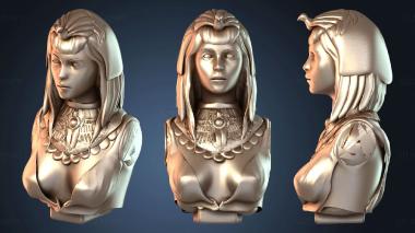 3D модель Бюст Клеопатры (STL)