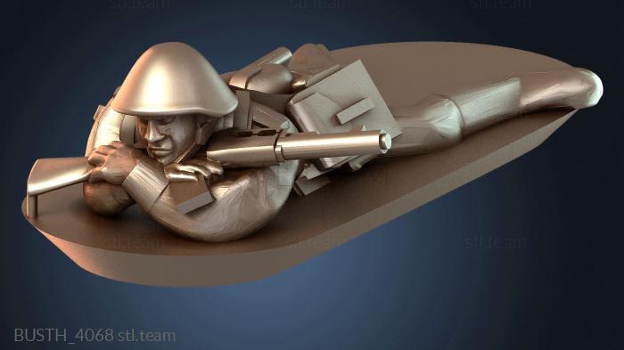 Бюсты монстры и герои Цепляться