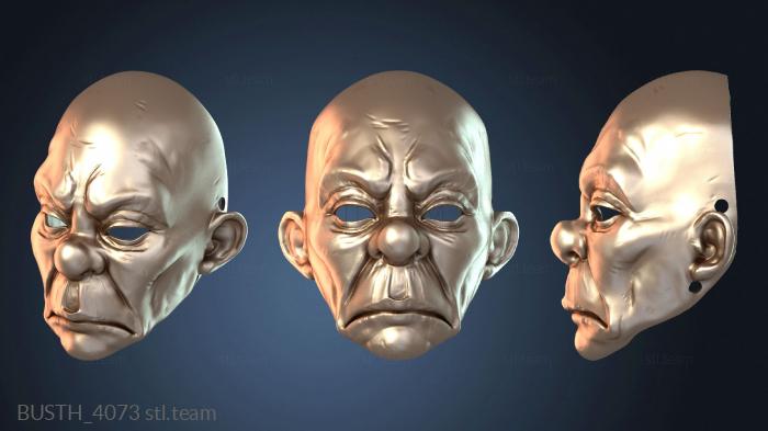 Бюсты монстры и герои Маска клоуна