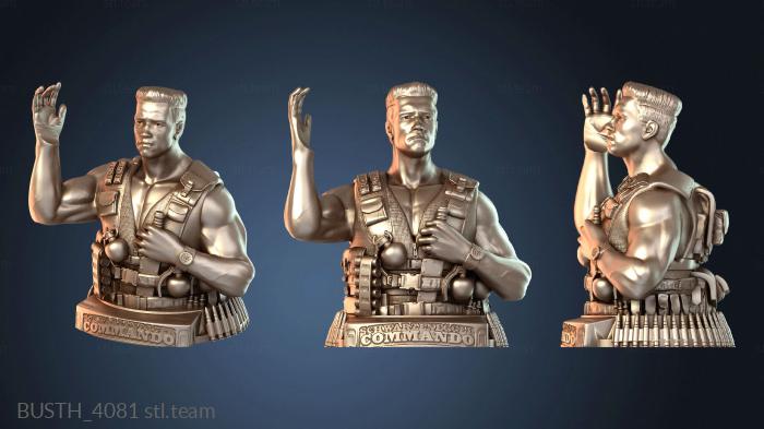 Бюсты монстры и герои Бюст коммандос