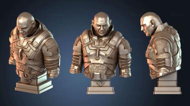 3D модель Граф Глоссу Раббан Бюст Дюна (STL)