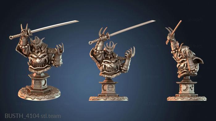 Бюст искалеченного бога Они-короля