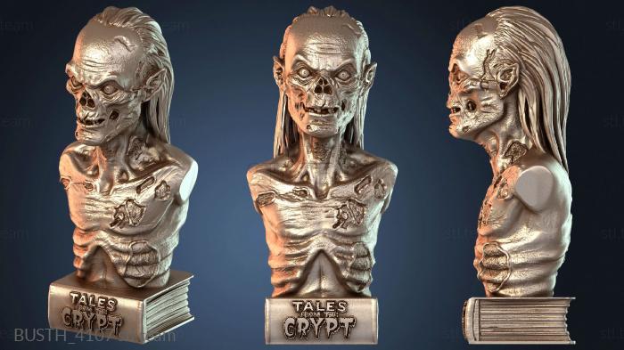 Стилизованный бюст хранителя склепа