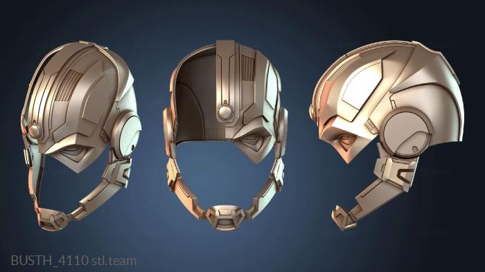 Бюсты монстры и герои Шлем Киборга Лиги Справедливости Прайм Один