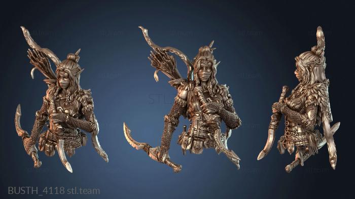 Бюсты монстры и герои Дарфос Казарун Герой ноябрь