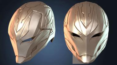 3D модель Dark Armor Edits Шлем Джо Мейкера (STL)