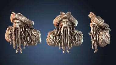 3D модель Дэви Джонс (STL)