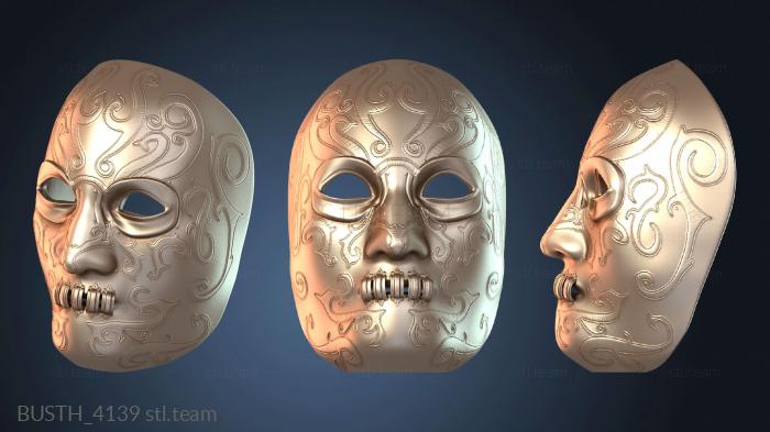 Бюсты монстры и герои Маска Пожирателя Смерти