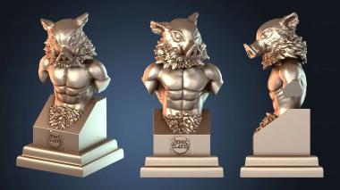 3D модель Демон Иносукэ Хашибира (STL)