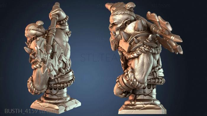 Бюсты монстры и герои Бюст Дхога Скаллкраша