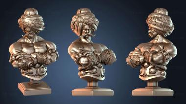 3D модель Бюст джинна (STL)