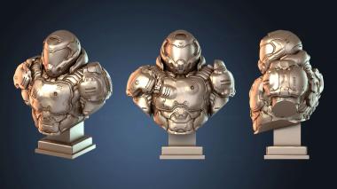 3D модель Бюст Думгая (STL)