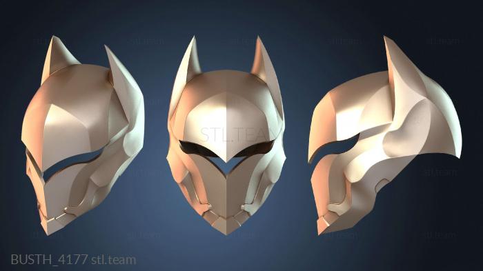 Бюсты монстры и герои Дракуль Михок Шлем Адской Летучей Мыши Бэтмен