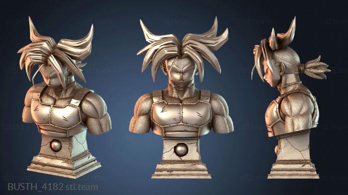 Бюсты монстры и герои Держатель брони Dragon Ball Trunks Bust