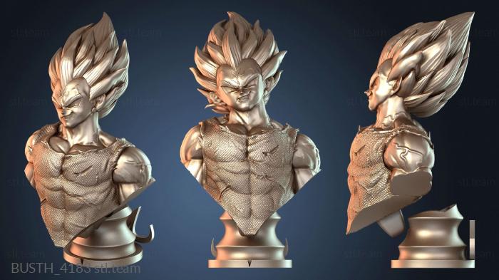 Бюсты монстры и герои Dragon Ball Vegeta Majin Bust
