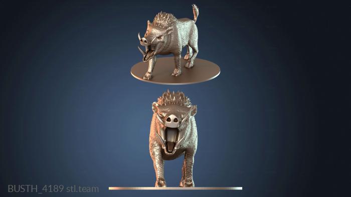 Бюсты монстры и герои Пик Ледяного Шпиля Дракона Горток Громовой Вепрь