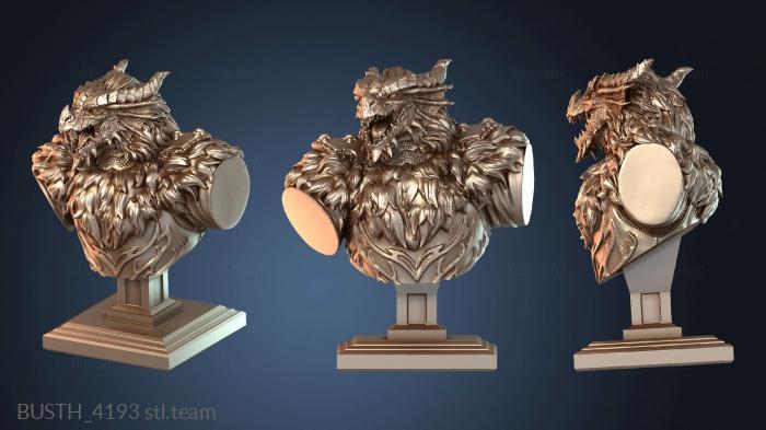 Бюсты монстры и герои Бюст друида драконьей крови