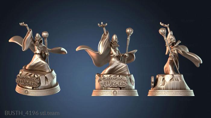 Бюсты монстры и герои Волшебник Даффи Дак