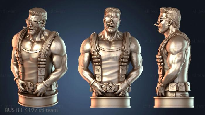 Бюсты монстры и герои Бюст Дюка Нюкема