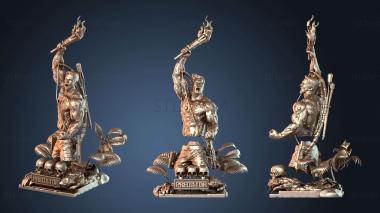 3D модель Голландский бюст воина (STL)