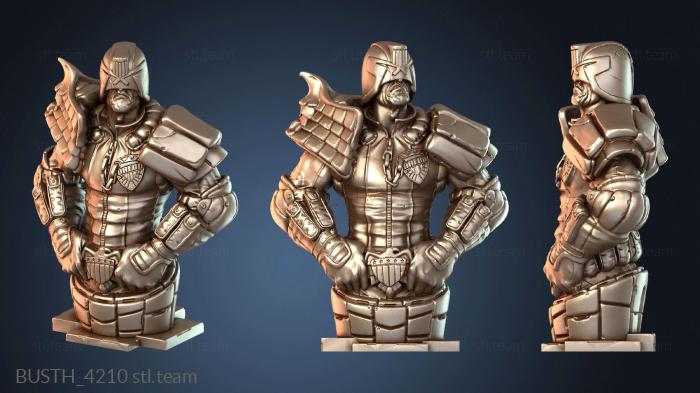 Бюсты монстры и герои Истмен Джадж Дредд Бюст