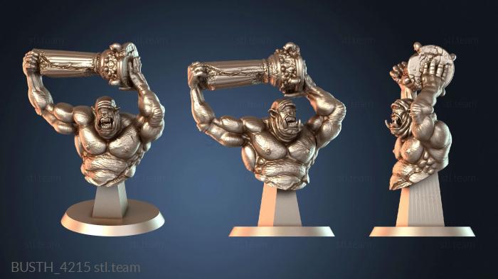 Бюсты монстры и герои Египетский гигантский бюст огра