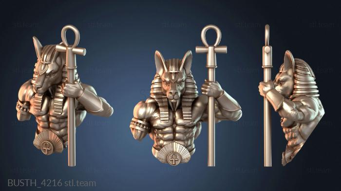 Бюсты монстры и герои Бюст египетского бога Анубиса