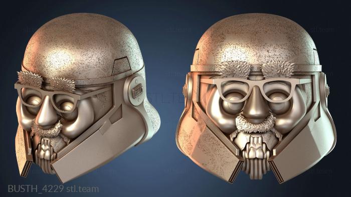 Бюсты монстры и герои Шлем Еноха Галактический Арсенал Аэратор