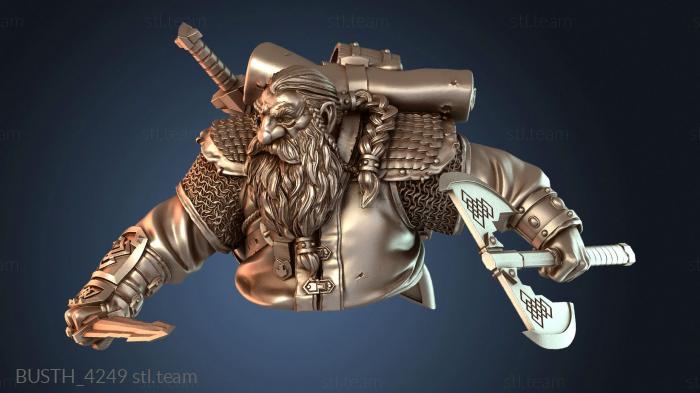 Бюсты монстры и герои Фэнтези Бюст BROIN