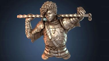 3D модель Фэнтези Дэнни Ланоне Бюст (STL)