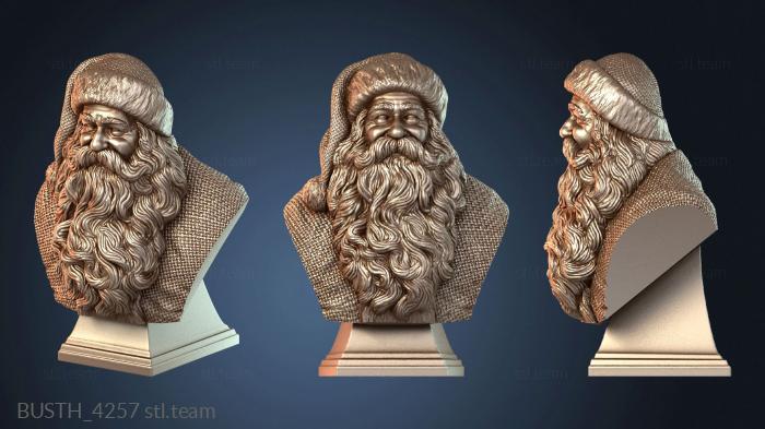 Бюсты монстры и герои Дед Мороз Классический