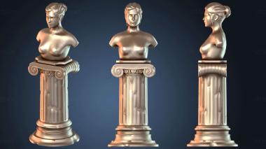 3D модель Женский бюст (STL)