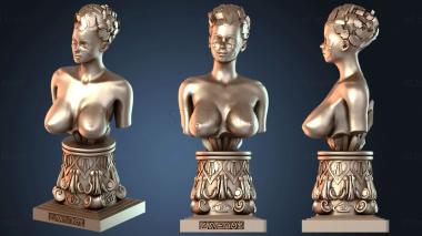 3D модель Элегантный женский бюст (STL)