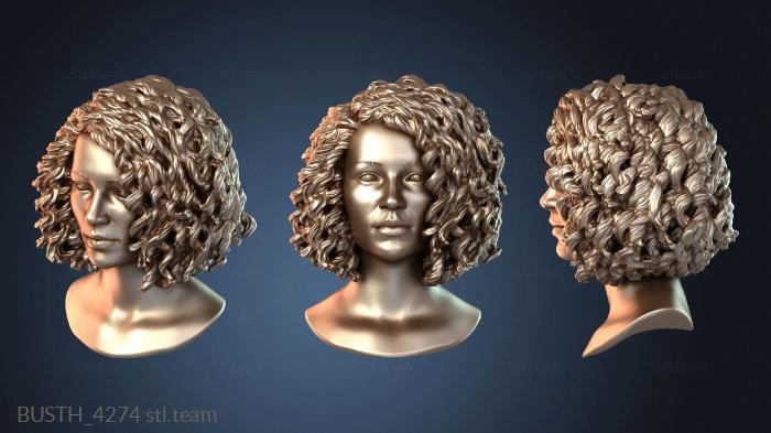 Бюсты монстры и герои Женщина с вьющимися волосами