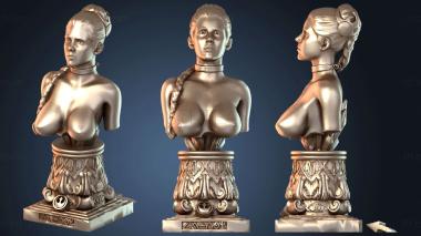 3D модель Бюст принцессы Леи Органы из Five Nights (STL)