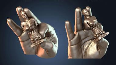 3D модель Рей Скайуокер бюст Звездные войны Дэйзи Ридли (STL)