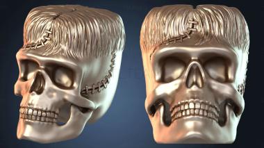 3D модель Череп Франкена (STL)