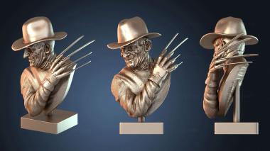 3D модель Бюст Фредди Крюгера (STL)
