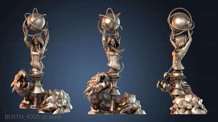 Бюсты монстры и герои Земли Бюст