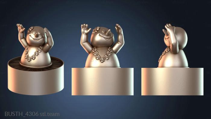 Бюсты монстры и герои Фрости — танцор хулы