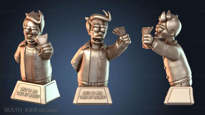 Бюсты монстры и герои Бюст Фрая из Футурамы