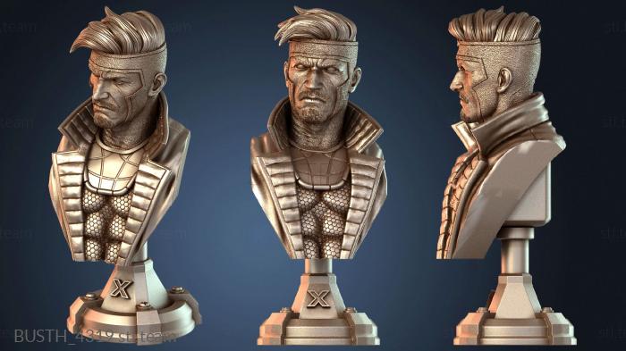 Бюсты монстры и герои Бюст Gambit Men