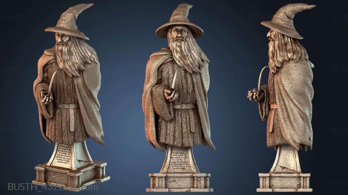 Бюсты монстры и герои Бюст Мудрого Гэндальфа