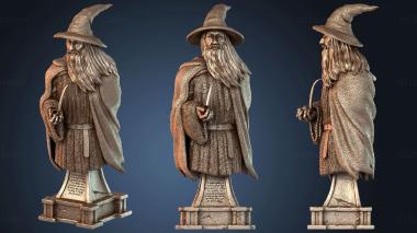 3D модель Бюст Мудрого Гэндальфа (STL)