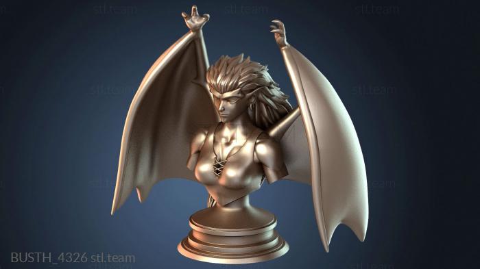 Бюсты монстры и герои Бюст горгулий анжела