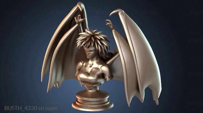 Бюсты монстры и герои Волосы горгулий Демона и Голиафа