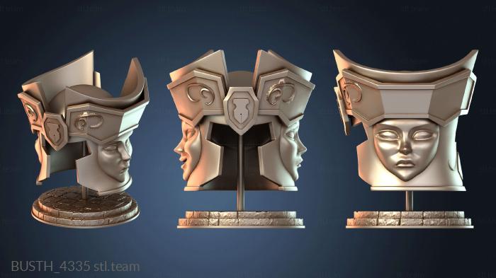 Бюсты монстры и герои Эмблема шлема Близнецов