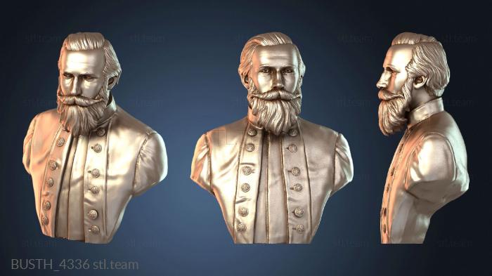 Бюсты монстры и герои Бюст генерала Джеймса Юэлла Брауна Стюарта