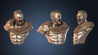 3D модель Бюст Георгиоса Минулиса (STL)